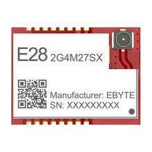 MóDulo de RF Sem Fio SX1280 CDSENET E28-2G4M27SX 27Dbm 8KM CompatíVel com Alta Velocidade Lora SMD IPEX PA+LNA GFSK FLRC
