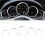 ABS Dashboard Instrument Panel Decorative Ring Cover Trims Sticker for  911 Cayenne  Silver 6