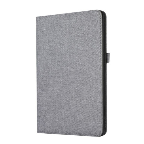 For  Tablet Pixel Tablet Denim Pattern Protective Cover Tpu Soft Case Be Connected to the Sound Case,Silver-Gray