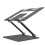 Computer Bracket Notebook Bracket Foldable Metal Heightened Heat Dissipation Bracket Conforms to Ergonomics (Space Gray) 1