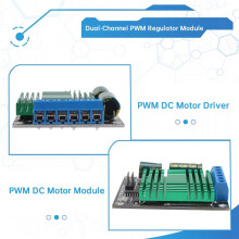 9V-30V 60A PWM--Motortreibermodul, Zweikanal-PWM-Reglermodul