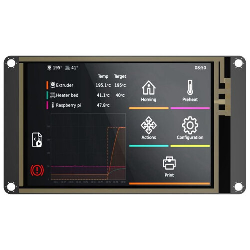 TFT35 SPI V2.1 Graphic  Display Compatible BTT Manta M8P/M4P/M5P, Manta E3EZ Control Board