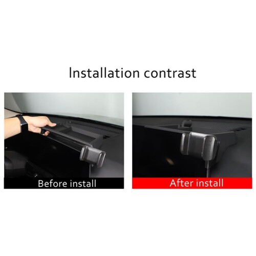 For  X1 U11 2023 2024 Central Control Dashboard Storage Organizer Tray with Phone Holder Mount Accessories 2