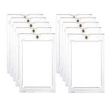 10Pcs 35PT Hard Magnetic Card Holder for Idol Photo Cards Protector Sports Trading Card Toploaders Display Case A