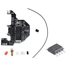 Módulo de Radio SI4732+Chip de Expansión de 2M para Quansheng UVK5/UVK6 Módulo de Modificación de Onda Corta DIY Solución de Antena Dual