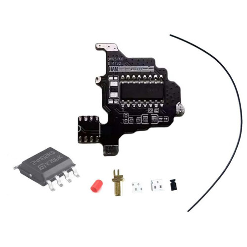 For Quansheng K5/K6 SI4732 Module+2M Expansion Chip Shortwave Intercom Modification Module Dual Antenna Solution 1
