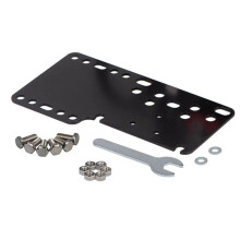 Support de Frein à Main USB en MéTal Noir pour Jeu de Course SIM, Plaque Fixe pour Frein à Main
