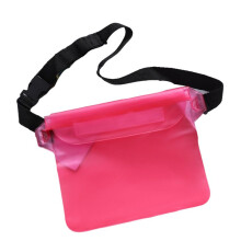 Wijnrode Waterdichte Tas voor Mobiele Telefoon Crossbody Zwemmen Waterdichte Buitenafdichting