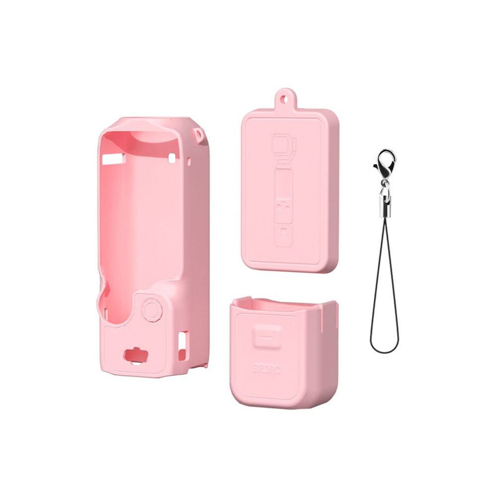 Brdrc Camera Silicone Case For Osmo Pocket 3 Lens Body Protective Cover Gimbal Lens Cap Anti-Bump Shell B 4713635628742