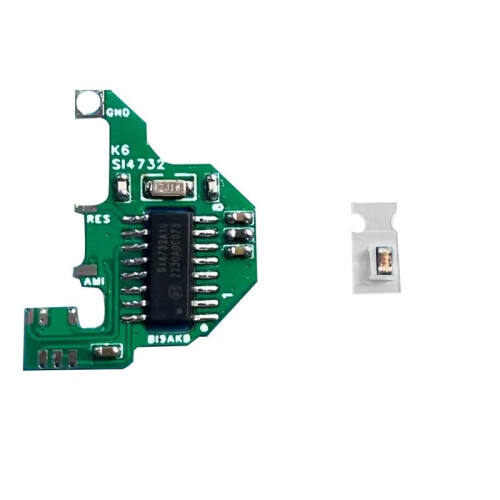 SI4732 Module and Crystal Oscillator+2M Expansion Chip+Programming Cable FPC for Quansheng UVK5/K6 Dual Antenna Solution 1