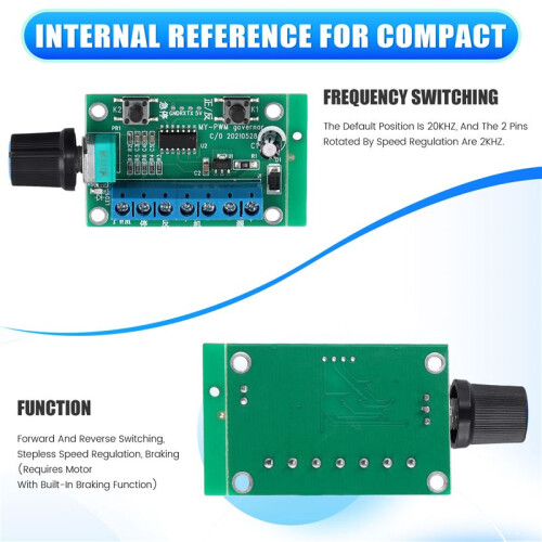 Motor Module  Brushless Geared Small Motor PWM Speed Controller Module 3650/3525/2418/2430 Motor Module 1