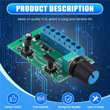 -Motormodul Bürstenloser Getriebe-Kleinmotor PWM-Drehzahlreglermodul 3650/3525/2418/2430 Motormodul