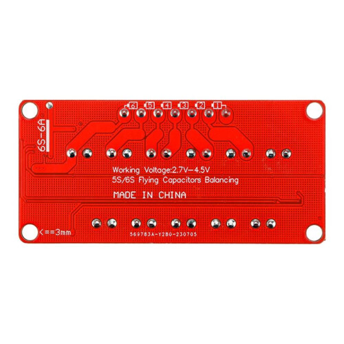 Equalizer Board 6S Module Li-FePO4 Li-Ti2O4 Equalizer 6A High Current Li-Ion Battery Active Module 6S6A 2