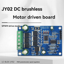 Motortreiberplatinenmodul JY02 Bürstenlose Hall-Motortreiberplatine SPWM Fahrmodus 12-37 V Eingangsmodul