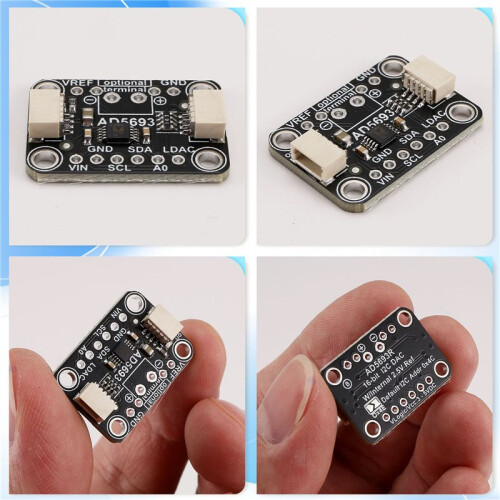 Placa de Conexión AD5693R Interfaz I2C Módulo DAC de 16 Bits Compatible con para STEMMA QT Qwiic 1