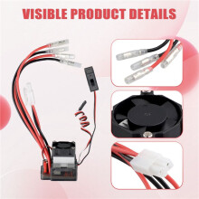 RC High Voltage ESC Brushed Speed Controller 7.2V-16V 320A for RC Car Truck Boat Hpi/Axial//