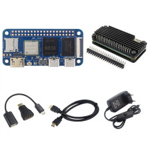 Dla Banana Pi BPI-M4 Zero Development Board i Zestaw Etui 4G LPDDR4 32G EMMC H618 2.4G/5G WIFI BT4.2 Płyta Główna UE Wtyczka