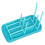 Foldable Bottle Drying Rack with Detachable Tray for Countertop Cups Mugs and Kitchen Storage 1