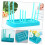 Foldable Bottle Drying Rack with Detachable Tray for Countertop Cups Mugs and Kitchen Storage 2