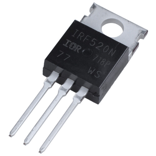 100V 9.7A N-Channel Power Pulled IR MOSFET Transistor IRF520 1
