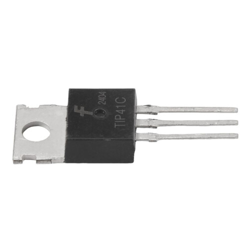 10 Pcs 3 Pin NPN TO-220 Power Transistors 100V 6A TIP41C 2