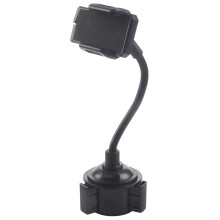Universal Car Mount Adjustable Gooseneck Cup Holder Cradle For Cell Phone