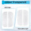 Housing Shell Transparent Case Cover for   NS Controller 4