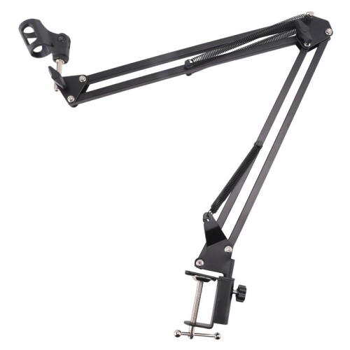 Support de Microphone de Bureau Pro Suspension Bras à Ciseaux Support de Microphone Support de Table pour Samson Bleu Boule de Neige