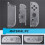 Housing Shell Transparent Case Cover for   NS Controller 6