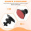 Car Windshield Suction Cup Mount Holder for Mobius Action Cam Car Key Camera Black 5