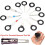 11PCS Auto Car Plug Circuit Board Wire Harness Terminal Extraction Pick Connector Crimp Pin Back Needle Remove Tool Set 3