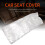 100x Car Disposable Plastic Soft  Cover Waterproof For 2
