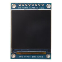 Moniteur LCD IPS HD de 1,54 Pouces 240X240 Resolution Moniteur LCD SPI ST7789 de 1,54 Pouces
