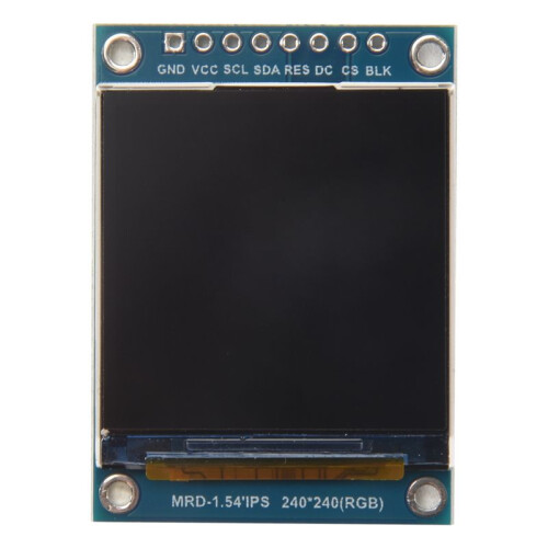 Monitor LCD IPS HD de 1,54 Polegadas ResoluçãO 240X240 Monitor LCD SPI ST7789 de 1,54 Polegadas