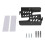 Tablet PC Mobile Phone Wall Mount Holder Dual Card Slot Mobile Phone Bracket Adjustable Angle 5