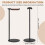 Curved Headphone Stand Rack Sturdy Metal Gaming Headset Earphone Holder Hanger with Solid Base for Table Desk Display,A 7