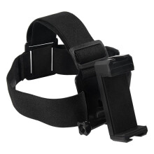 Universal Strap Mount Headband Holder with Mobile Phone Clip Holder for Smartphones Vlog Accessories