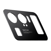 Camera Lens Protector for Mi 11 Ultra Case Protector Metal Camera Cover for Mi11 Ultra Protection Film(Black)