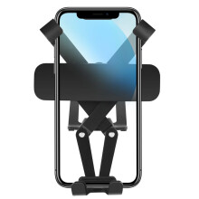 Pour - C-Class W204 2011-2013 Accessoires de Support de TéLéPhone Portable pour éVent Central de Voiture en Alliage D'Aluminium Noir