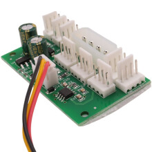 12V 8 Miner Fan Speed PWM Controller 8-Channel Hub High-Power Violent Fan Controller Speed Governor 4P Power Supply