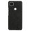 Phone Shell Cloth Pattern Leather Case  Pixel Anti Drop Protective Cover Suitable for  Pixel 4A(Black) 1