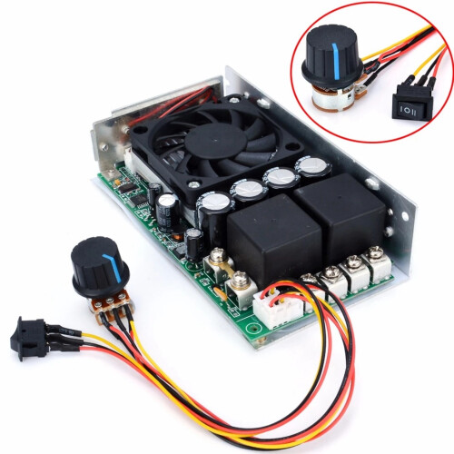 10-50V Speed Controller 100A 3000W Programmable Reversible PWM Control Motor Speed Controller 1