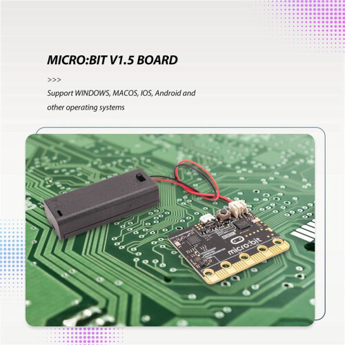 Microbit V1.5 GO  Kit New Version Programmable Learning Development Board for DIY
