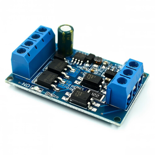 4V -60V High Power Mos Fet Trigger Drive  Module Board Pwm Justerbar Controller Dual-Mos-Modul 1