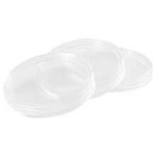 BoîTes à PièCes Transparentes 100Pcs 1Oz 40mm Capsules Etuis PièCes ComméMoratives