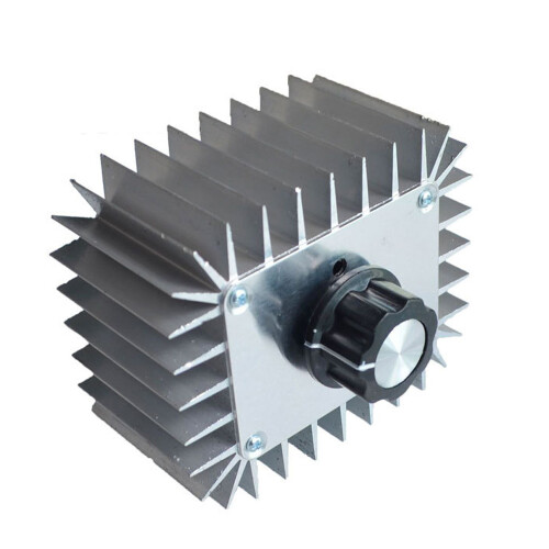 AC 220V 5000W SCR Voltage Regulator Motor Speed Controller Light Dimming Dimmers Thermostat 5000W Motor Speed Controller 2