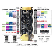 T-Zigbee ESP32-C3 TLSR8258 Zigbee Ultra Low Power IOT Placa de Desarrollo WiFi MóDulo de Control Inteligente