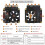 Placa de ExpansãO de Gerenciamento de Energia X735 V3.0 para RaspberryPi 4B X825 NAS 2,5 Polegadas  Disco RíGido SSD Placa de ExpansãO de Energia 3