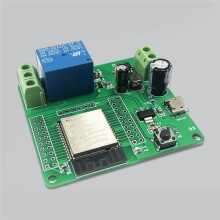 Eenkanaalsrelais ESP32-WROOM-Ontwikkelbord Enkele Relaismodule 7-60V-Voeding voor Accessoires voor Huishoudelijke Apparaten