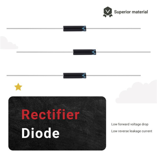 20PCS 2CL77 High Voltage Diode HV Rectifier 5MA 20KV Rectifier Diodes for Voltage Regulator, Coding Modulation 2